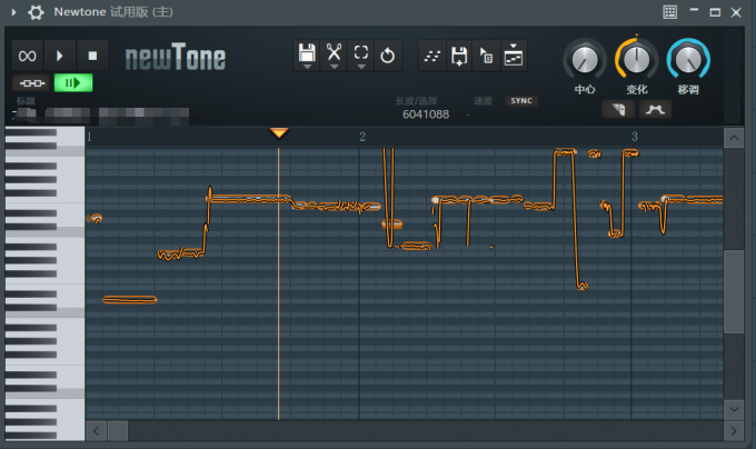 “Newtone”窗口