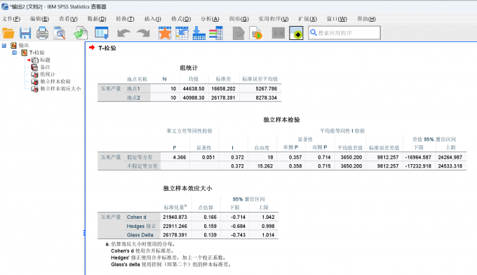 分析结果