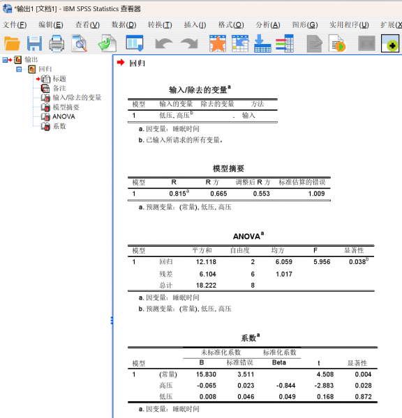 结果输出窗口