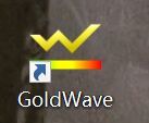 图1 GoldWave软件图标
