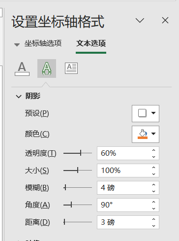 设置坐标轴格式
