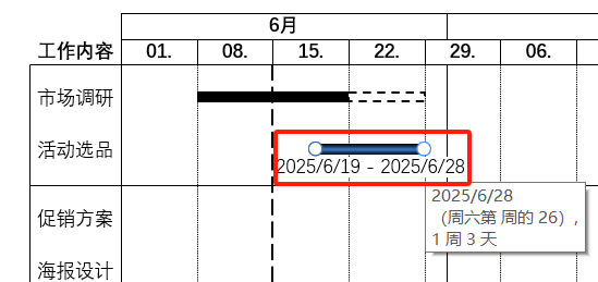 创建任务条